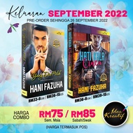 🔥🔥 STOK TERSEDIA 🔥🔥 LIMITED EDITION 📙 KOMBO SEPTEMBER ~ HANI FAZUHA - NOVEL TERBITAN IDEA KREATIF PU