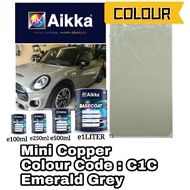 AIKKA MINI COOPER C1C EMERALD GREY * 2K CAR PAINT