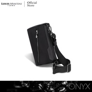 Louis Montini (ONYX) กระเป๋าคาดอก Belt bag กระเป๋าผ้าไนล่อนผสมหนังวัวแท้ ONX02