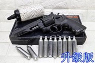 台南 武星級 UMAREX Smith &amp; Wesson R8 左輪 CO2槍 升級版 優惠組C ( M&amp;P左輪槍轉輪