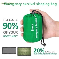 PIXELGLOW Sleeping Bags Camping Windproof Lifesaving Outdoor Bivvy Outdoor Emergency Blanket Keep Wa