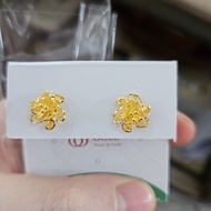 Anting Tindik Bunga Ubs Emas 375