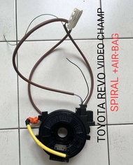 Spiral สไปร่อน คอพวงมาลัย S6 รองรับ สำหรับเปลี่ยน TOYOTA HILUX VIGO REVO FORTUNER CHAMP ปี 2006 -202