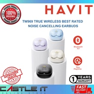 Havit TW969 BLACK / PURPLE / BEIGE / BLUE Gaming TWS True Wireless Stereo Earbuds Bluetooth V5.3