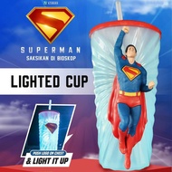 Tumbler Superman Light Up Cup 28 oz Exclusive Merchandise CGV Indonesia DC Studios Warner Bros