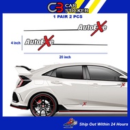 Auto Exe Car Body Sticker / 1pair 2pcs / CS704