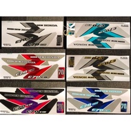 HONDA GBO GBOJ C70 (3) CUSTOM DESIGN VIETNAM STRIPE BODY STICKER (READY STOCK)