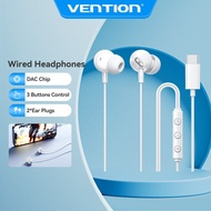 Vention ECHO LITE USB C Earphone in-ear Wired Headphones with MIC Earphones Wired For Phone