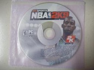 ※隨緣電玩※已絕版 美國職業籃球 2K9《NBA 2K9》DVD版．PC遊戲㊣正版㊣光碟正常/裸片包裝．一片裝299元