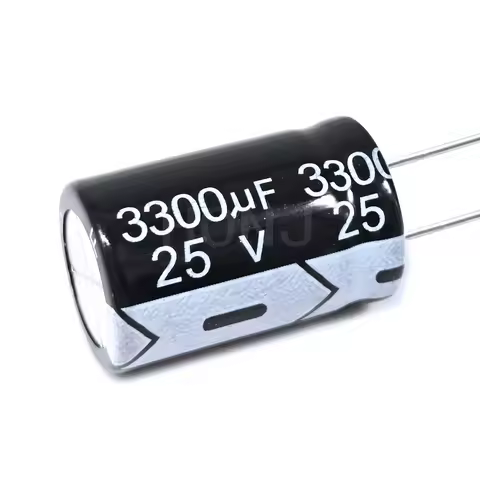 5PCS 3300uF 25V 3300MFD 25Volt 16*25mm Aluminum Electrolytic Capacitor Radial 3300mf25v 3300uf25v