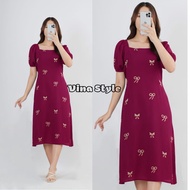 Aqila Rayon Premium Daster LD110 Daster Latest Viral TeenWanita