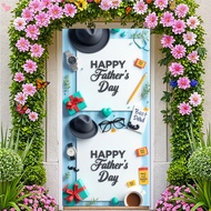 Fathers Day Decoration, Fathers Day Door Cover, Fathers Day Door Banner for Happy Fathers Day Party 