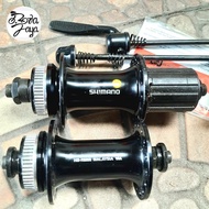 HUB FREE HUB NAP SHIMANO RM66 32H CENTERLOCK BLACK sparepart sepeda termurah