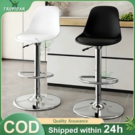 【TropiCar】(Ready Stock) Eames Bar Chair black & white/BAR STOOL/CASHER CHAIR/CAFE /BAR CHAIR/ROTATE/