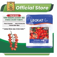 Leckat 382 Cherry Tomato (1000 Seeds+) Full House Tomato Mini Kecil F1 HYBRID Biji Benih Gwg Seed
