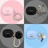 For Shokz OpenDots One (E310) Case Cartoon Metal Whale Panda Pendant Cute Keychain Shokz OpenDots On