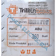 PVC REDUCER SOCK 1/ 2" X 3/ 4" TRILLION PRICE FOR 1 BOX (360 PCS)