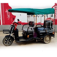 WJPedal Tricycle Canopy Bike Shed Awning Human Tricycle Bike Shed Fully Enclosed Thickened Elderly Tricycle Shed GDWH