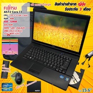 FUJITSU A573 Core i3 gen3 SSD 128GB โน๊ตบุ๊คมือสอง Notebook เล่นเกมออนไลน์ได้ ขนาด 15.6นิ้ว