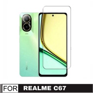 LAYAR Clear Screen Protector Realme C67 4G 2023 Tempered Glass Clear Screen