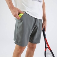 男款網球排汗速乾短褲