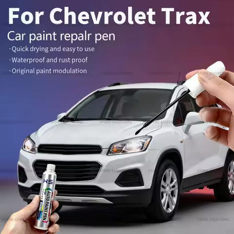 Car Paint Repair Pen Touch Up Scratch Remover DIY Auto Accessories For Chevrolet Trax White GE8 Grey