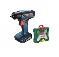 Bosch GSR1000 Cordless Drill Driver with 33pcs Mixed Bit Set