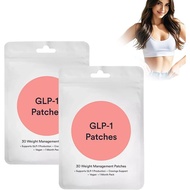 Peachloft GLP-1 Patches, GLP1 Weight Loss Patches, Natural Ingredients Patch, Gentle and Soothing (6