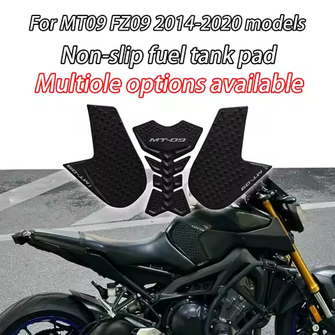 For Yamaha MT09 V1 V2 MT09SP FZ09 FZ09SP 2013 2014 2016-2020 Motorcycle Stickers Tank Pad Non-Slip S