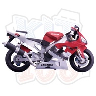 Yamaha YZF-R1 Motorcycle Paper Model (1998)