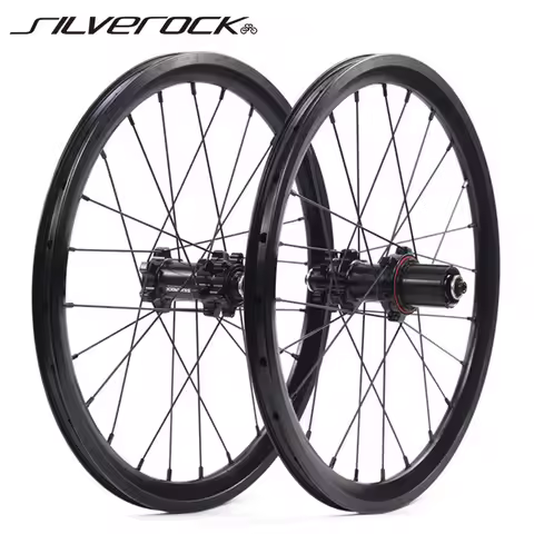SILVEROCK NBR Kinlin Rim Alloy Wheels, Disc Brake, 11 Speed 16 Inch 349 18 Inch 355, for Minivelo K3