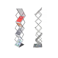 ชั็นวางแคตตาล็อก ชั้นวางนิตยสาร​ ชั้นวางโบรชัวร์A4 Catalog Stand PH 25*155cm ยืนแสดงโฆษณา