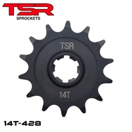 TSR KLX150 Engine Sprocket / Front Sprocket 14T [428]