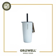 GROWELL STRAW TUMBLER 16OZ WHITE