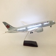 LED Airplane Model Resin Airplane Model Canada 787 Airplane Model Alloy Airplane Model