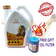HONDA GENUINE ENGINE OIL BRONZE MINERAL SP 10W-30 4 LITRES "FREE GIFT OIL FILTER" (08232-P99-K49E3)