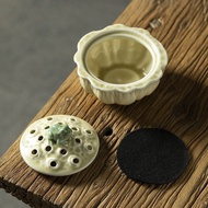 Lotus Pond Frog Fun Incense Burner Zen Plate Incense Burner Ceramic Incense Burner Sandalwood Agarwo