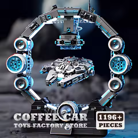 Star War Falcon Spaceship Building Blocks Set Disney Movie Spacecraft MOC Bricks Toys Adult Kids Ama