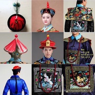 Xiaobing Hat First-Class Eunuch Accessories Emperor Liang Minister Prince Feather Top Qing Dynasty O
