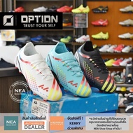 [ลิขสิทธิ์แท้] Option LEFUS Soccer FG รองเท้าฟุตบอลเด็ก สตั๊ด ยี่ห้อออฟชั่น