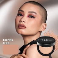 MAKE OVER Powerstay 24H Matte Powder Foundation - Bedak Padat High Coverage Ringan Compact Flawless