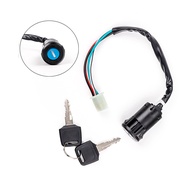 4 Wires ATV Quads Ignition Key Switch For 4 Wheeler Go Kart Motorcycles Pit Dirt