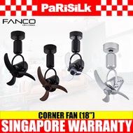 (Bulky) Fanco DC Vino 18" Corner Fan (Wall or Ceiling Mount)