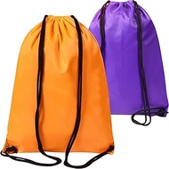 WFX Drawstring Gym Bag, 2 Pack and 1 String Bag, PE Backpack for Men and Women, Trainer, Swimming Ba