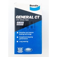 Rear Brake Pads for Jazz Gd3 Ge8, City Gd8 Gm2 All New - Bendix Db1163