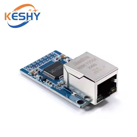 CH9121 UART Serial Port to Ethernet Network Module TCP/IP 51/STM32 3.3V 5V TTL Transmission Microcon