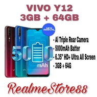 VIVO Y12 3/64GB NEW