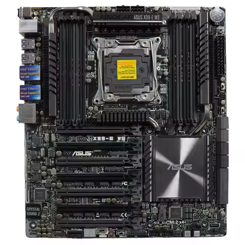 ASUS X99-E WS Workstation Intel X99 Motherboard 128GB DDR4 3200 LGA 2011-v3 USB 3.1 CEB support ntel