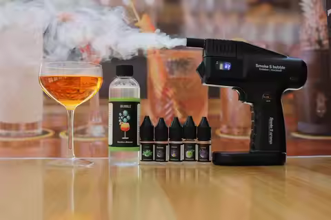 Cocktails Fragran Smoke Bubble Gun,Vapor Blaster Cocktail Bubble,Smoke Gun,Contains Fragran Liquid a