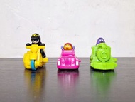 2000年 麥當勞 漢堡神偷 小飛飛 滑嘟嘟 玩具車 公仔